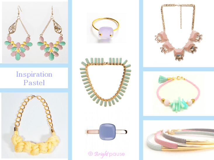 Bijoux pastel - Bright Pause